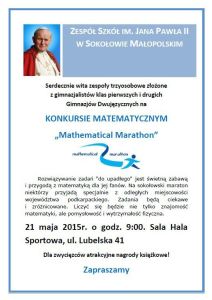 konkurs matematyczny